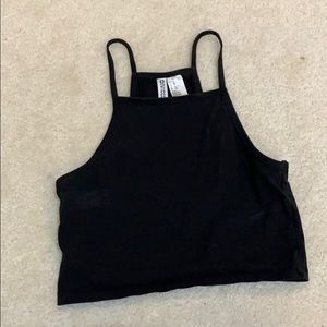 black tank top